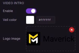 Maverick Excelsior Branding Video Intro white