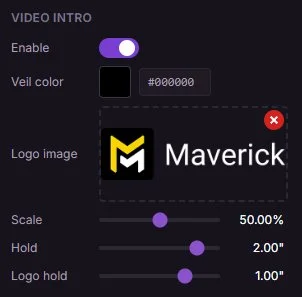 Maverick Excelsior Branding Video Intro